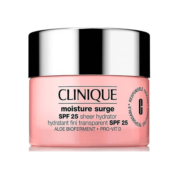 Clinique Moisture Surge SPF25 Nemlendirici Yüz Kremi 30ml ürün görseli