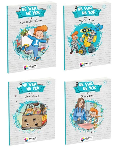 Dörtrenk Ne Var Ne Yok Kitap Seti 10 Kitap - Resim 3