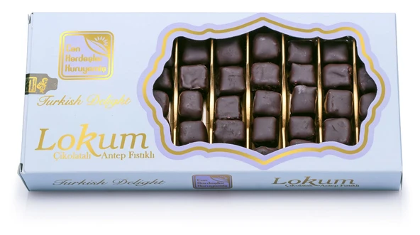 Çikolatalı Antep Fıstıklı Lokum (420 g)