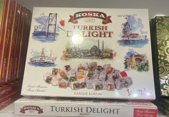 KOSKA KARIŞIK LOKUM 900 GR KOLİ 12 ADET - 2