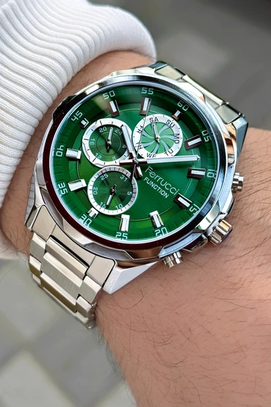 Ferrucci Function Multi Fonksiyon Erkek Kol Saati 3 Atm Su Geçirmezlik - Resim 5