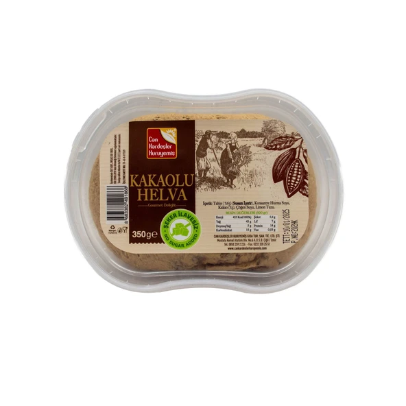 Kakaolu Helva Şekersiz (350 g)