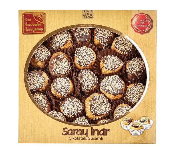 Çikolatalı, Susamlı Saray İnciri (470 g)