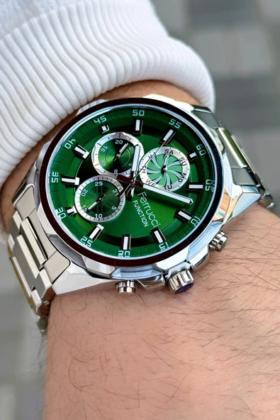 Ferrucci Function Multi Fonksiyon Erkek Kol Saati 3 Atm Su Geçirmezlik - Resim 3