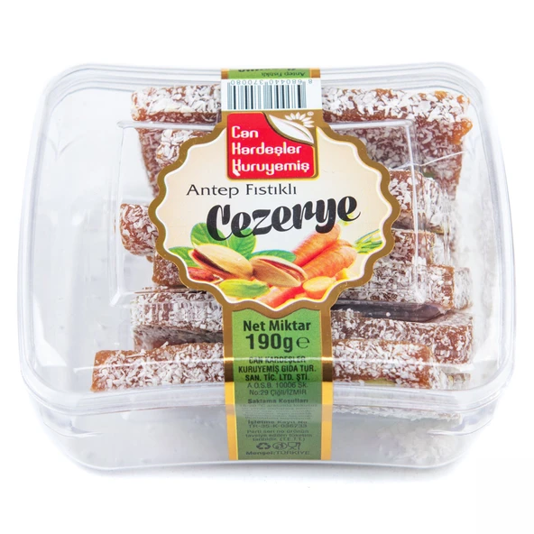 Antep Fıstıklı Yaprak Cezerye (190 g)