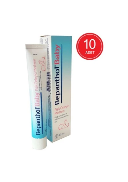 Bepanthol Baby Pişik Kremi 30 gr 10 Adet