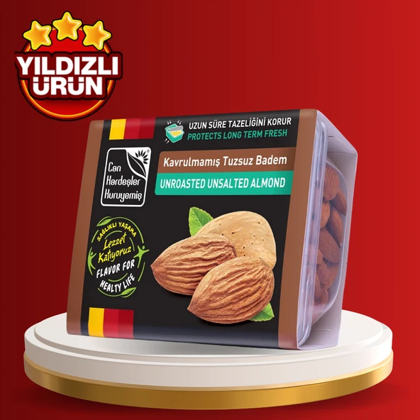 Kavrulmamış Tuzsuz Badem (275 g)