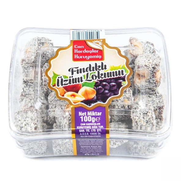 Fındıklı Üzüm Lokumu (100 g)