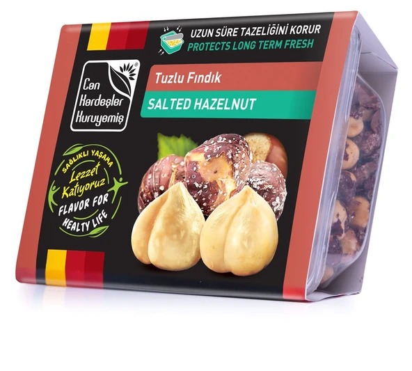 Kavrulmuş Tuzlu Fındık (200 g) ürün görseli 1