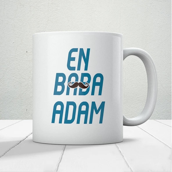 En Baba Adam Baskılı Babalar Günü Kupa Bardak Kahve Kupa Bardak
