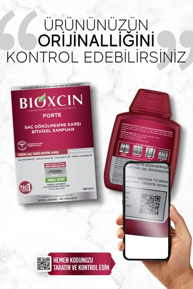 Forte 300 ml Şampuan - Yoğun Dökülme Şampuanı Tüm Saç Tipleri - 9