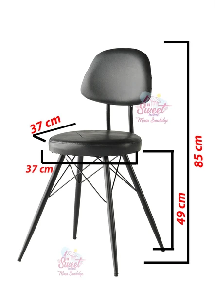 Mini 60 x 100 Milano Mdf Ortadan Açılır Masa 4 Ad Ece Sandalye 1 Ad sırtsız Mini Bench - 5