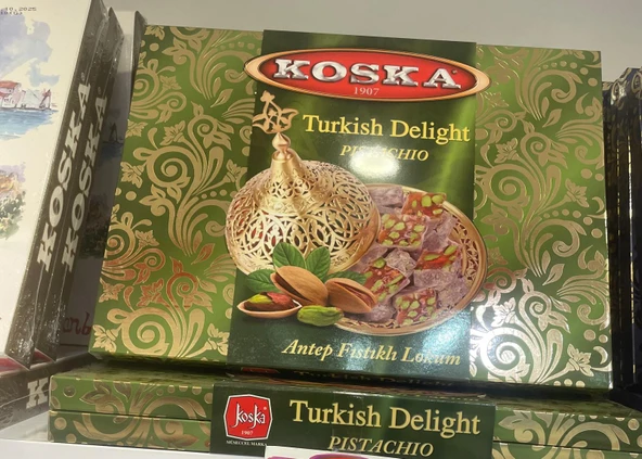 KOSKA ANTEP FISTIKLI LOKUM 900 GR 1 ADET - 3