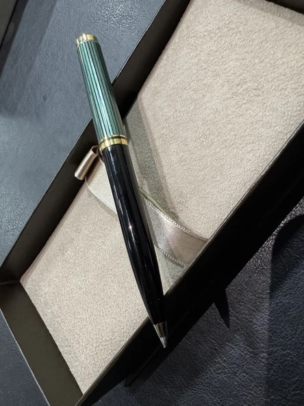 Pelikan K800 Tükenmez Kalem Yeşil-Siyah K800 - 5