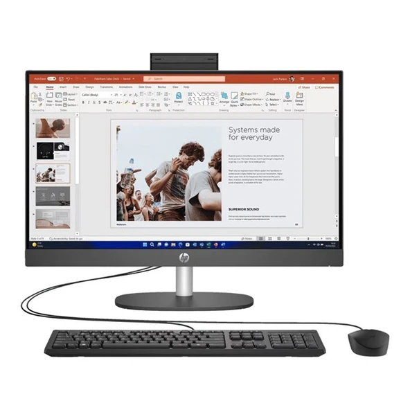HP 23.8" PRO ONE G10 A1JY8ES CORE i7 1355U 32GB RAM- 512GB NVME O/B UHD W11 PRO - 1