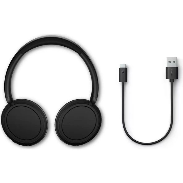 TAH5209BK Kablosuz Kulak Üstü Kulaklık Bluetooth 5.3 65 Saat Oynatma Süresi,doğal Ses,dinamik Bas,net Arama,sesi Siyah - 5