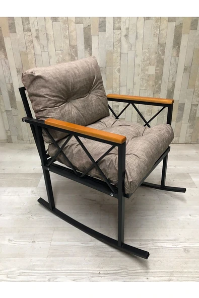 adımshops Sallanan Sandalye Tv Koltuğu Kafe-balkon-mutfak-berjer-ofis Sallanır Tekli Koltuk Miami