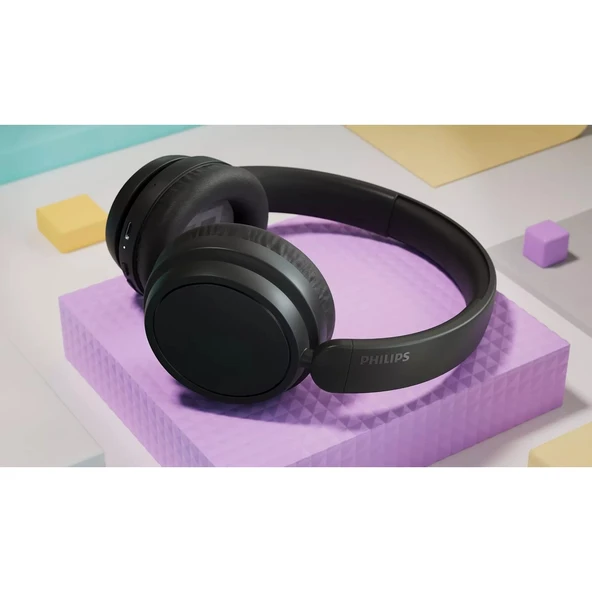 TAH5209BK Kablosuz Kulak Üstü Kulaklık Bluetooth 5.3 65 Saat Oynatma Süresi,doğal Ses,dinamik Bas,net Arama,sesi Siyah - 2