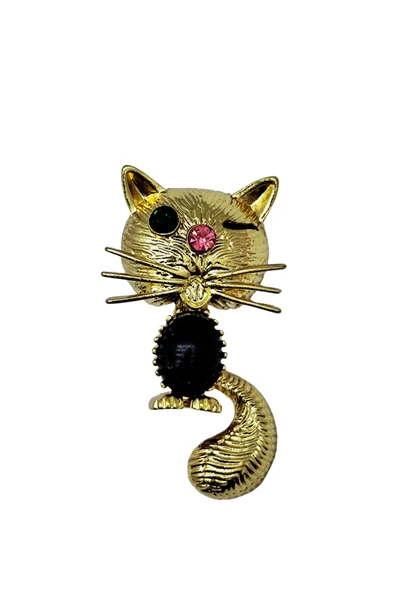 Şanslı Kedi Broş - Resim 4