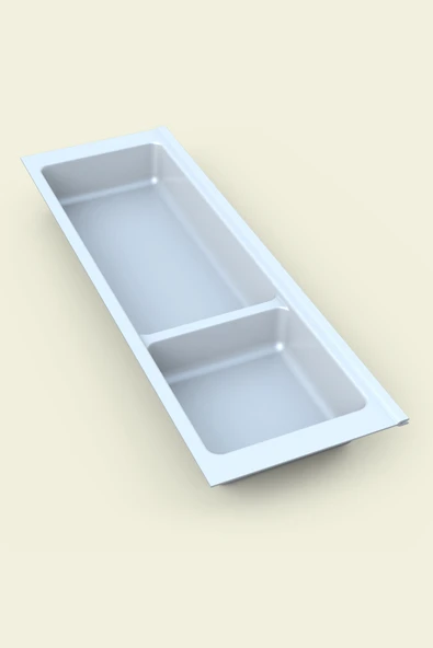 Mutfak Çekmece Içi Kaşıklık 94Cm X 48Cm Yanlar Ve Boydan 4Cm Kesilebilir, Beyaz - 7