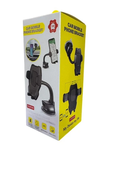 Blue Spectrum H-XP330 Ekstra Güçlü Vantuzlu Araç İçi Telefon Tutucu - 5