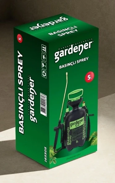 Gardener 165505 Basınçlı Sprey 5 Litre - 2