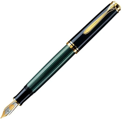 Pelikan Souveran Serisi M400 Yeşil Siyah Dolma Kalem B UÇ