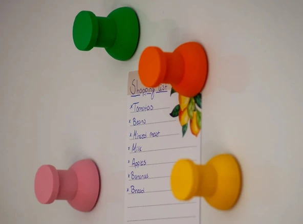 Renkli Pin Magnet - 2
