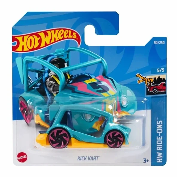 Hot Wheels Tekli Arabalar Kick Kart HCX06 - 2