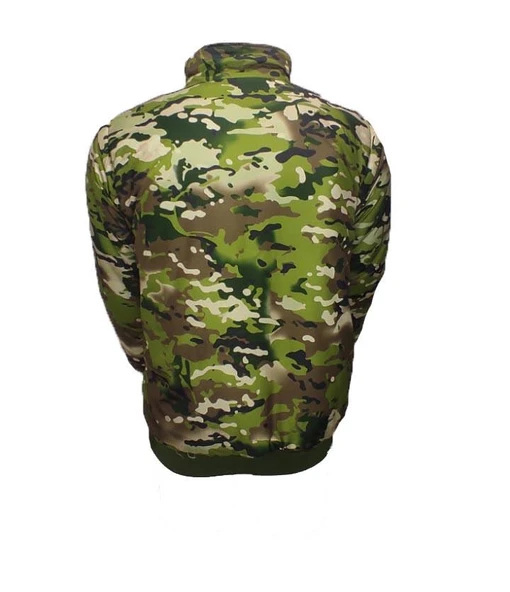 Single Sword Suya Dayanıklı Kolları Çıkabilen Kamuflaj Pilot Mont - 6