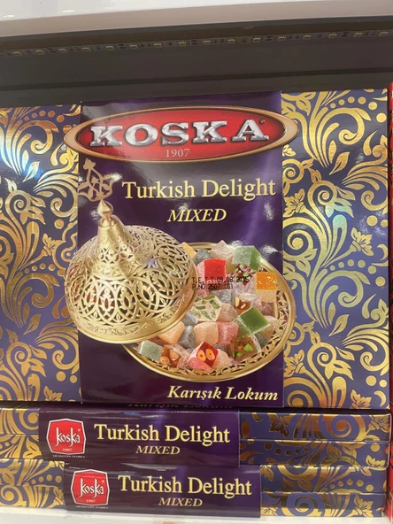 KOSKA KARIŞIK (MİXED) KOKTEYL LOKUM 450 GR KOLİ 12 ADET - 3