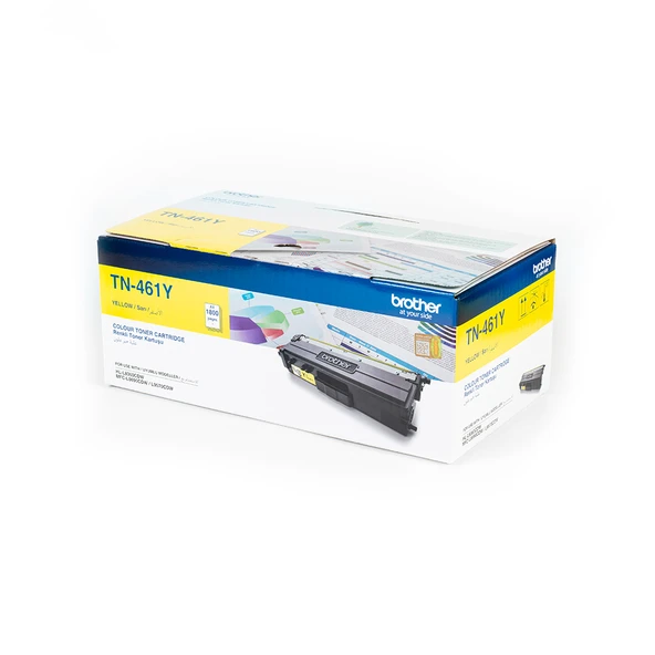 Brother TN-461Y 1800 Sayfa Kapasiteli Sarı Toner - 2