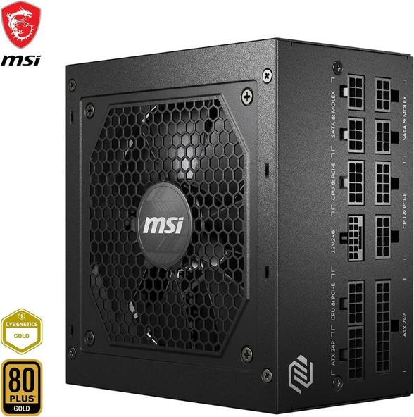 MSI MAG A850GL Gen5 850 W Power Supply - Outlet - 5