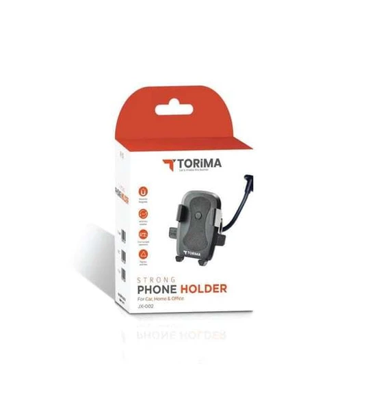 Torima JX-002 27 cm Uzun Araç İçi Telefon Tutucu – Esnek ve Sağlam Tasarım