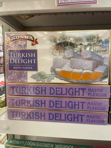 KOSKA DAMLA SAKIZLI LOKUM 400 GR KOLİ 12 ADET - 2