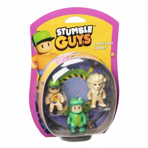 Nessiworld Stumble Guys 3'lü Aksiyon Figür Set ürün görseli 1