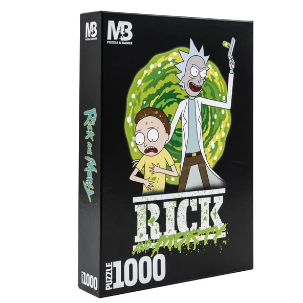 Mabbels Puzzle Rick And Morty Portral 1000 Parça Puzzle ürün görseli