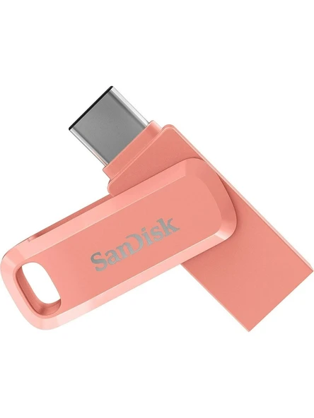 Sandisk Ultra Dual Drive Go 512GB Type-C USB 3.1 Flash Bellek SDDDC3-512G-G46PC Amber