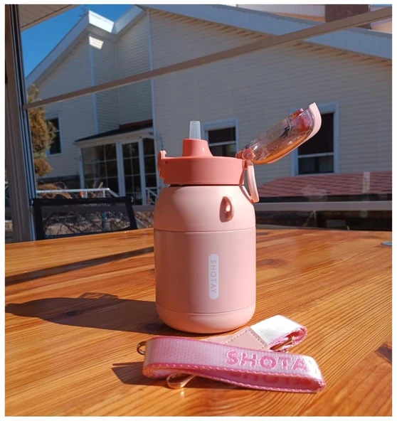Shotay Dome Çelik Termos Matara 800Ml Lila - 7