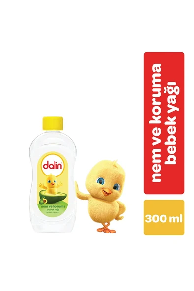 Dalin Nem ve Koruma Avokado Bebek Yağı 300 ML