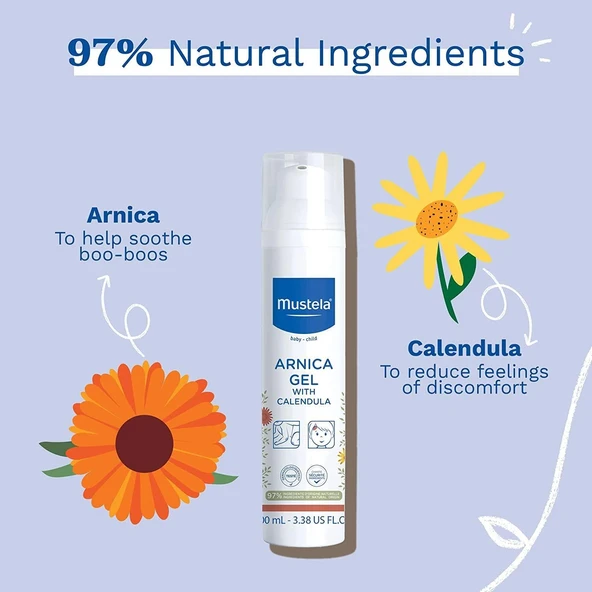 Mustela Arnica Gel With Organic Calendula 100 ml - 2