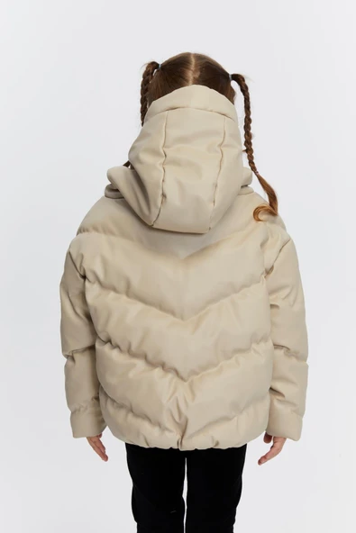 Kız Çocuk Şişme Mont 51320 - 3