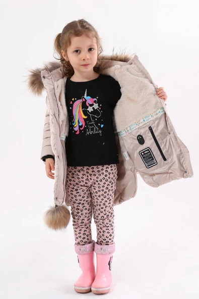 Kız Çocuk Mont 51278 - 6