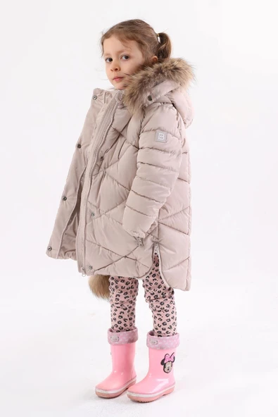 Kız Çocuk Mont 51278 - 7