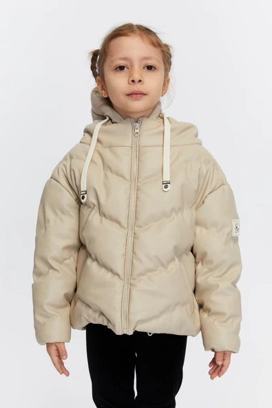 Kız Çocuk Şişme Mont 51320 - 7