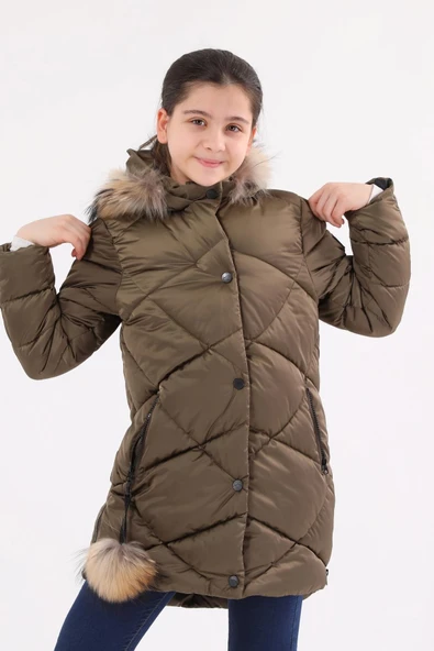 Kız Çocuk Mont 51273 - 11