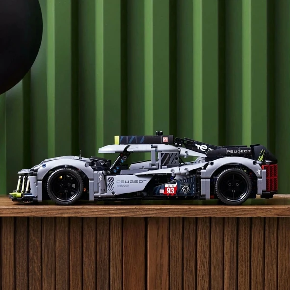 Nessiworld LEGO Technic PEUGEOT 9X8 24H Le Mans Hybrid Hypercar 42156 - 3