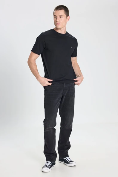 Wrangler Erkek Kısa Kol Regular Fit T-Shirt - Günlük Stil - Resim 2