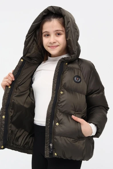 Kız Çocuk Şişme Mont Bnt1252 - 8