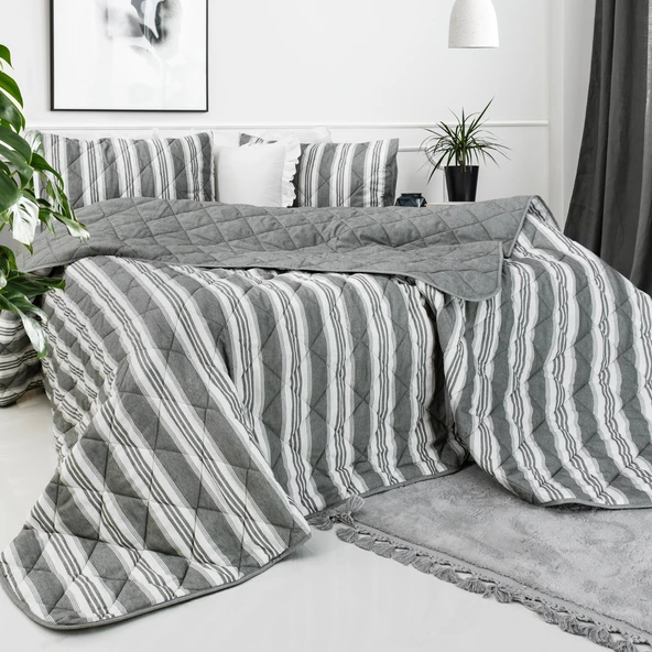 Schafer Home İnfinity Çift Kişilik Complete Set 4 Parça-Haki - 2